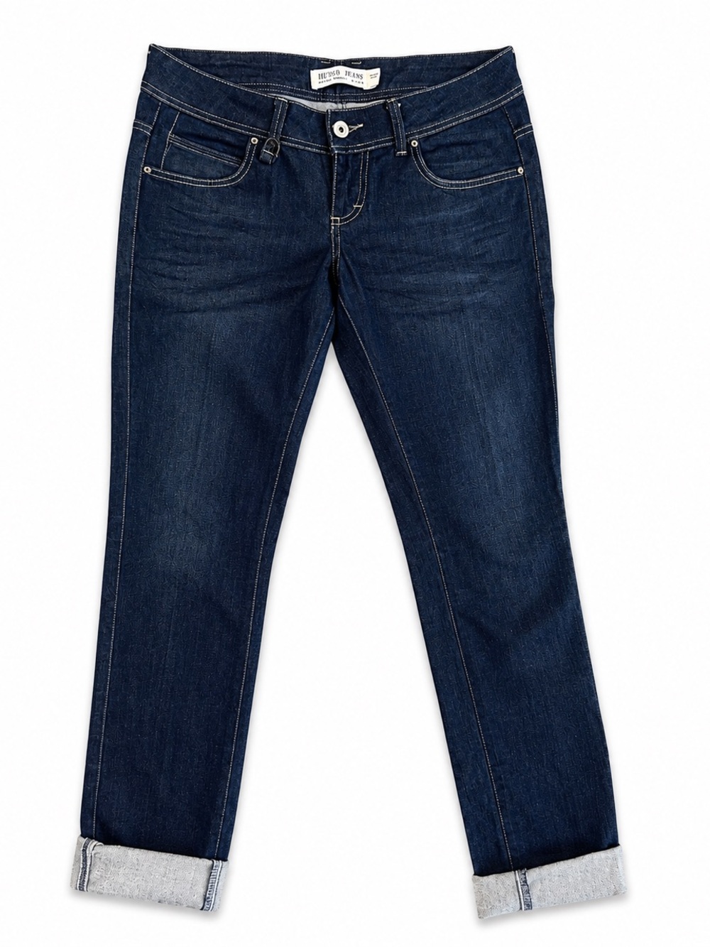 Zara Straight Leg Jeans in Dark Indigo